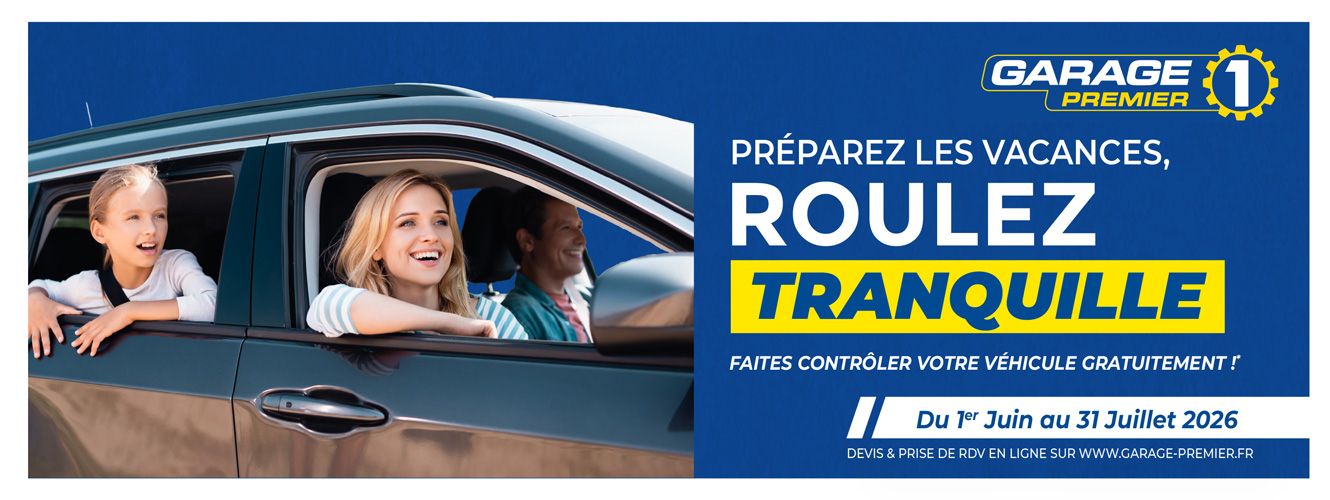 Préparez les vacances, roulez tranquille